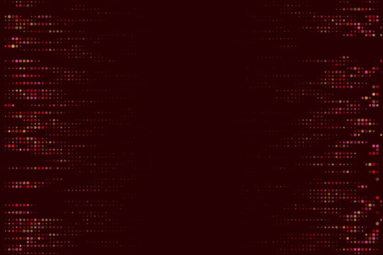 Abstract Digital Glitch Background with Red and Pink Particle Data Streams for Technology and Cyber Security Concepts