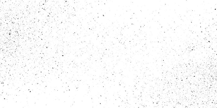 Abstract grainy white texture background with fine black grit speckles creating a vintage aesthetic, adding organic depth to minimalist designs.	