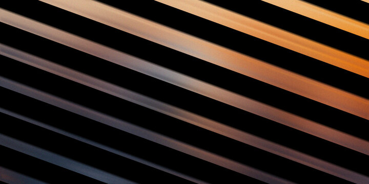 Abstract background of diagonal slats in warm tones with shadow and light for modern minimalist designs.