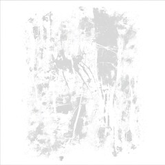 Obraz premium A faded gray abstract image with smudges and irregular shapes on a white background