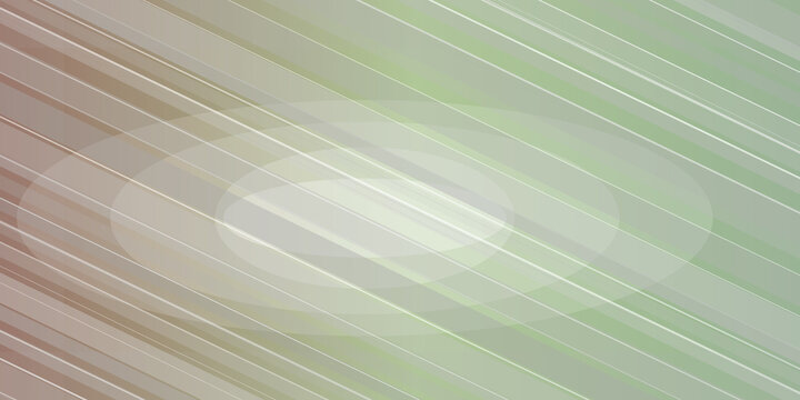 Abstract background with diagonal lines and soft oval shapes layered over muted green and brown tones for elegant presentations.