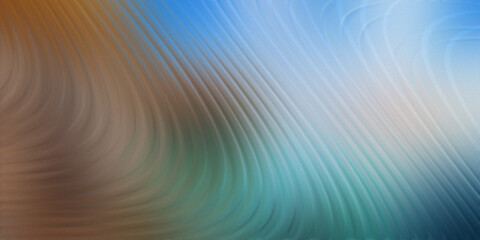 Abstract background with flowing curves in earthy tones transitioning to vibrant blue and green shades. © SmartVector Studio