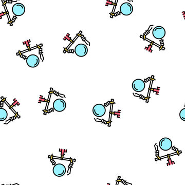 step looper vector seamless pattern step looper sign illustration