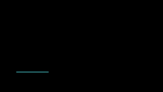 Cyan Underline Reveal Lower Third Blank Title Overlay Editable Animation Seamless Loop 4K