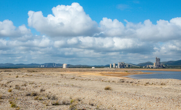 Ground view of Fisherman Landing dredge material reclaim area