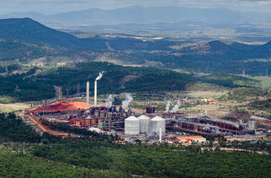 Aerial view of Industrial site in Gladstone