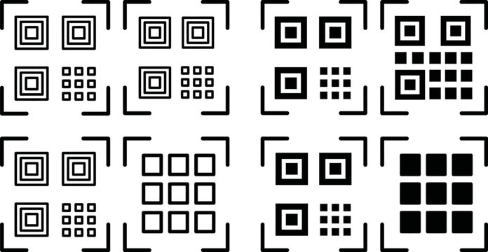 Qr code designs and variations for scanning and encoding