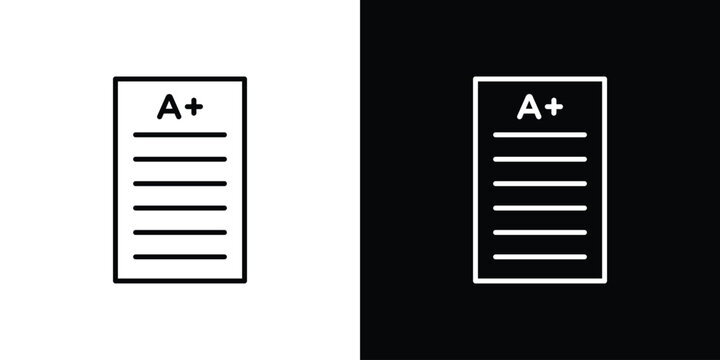 Report card icon elements for projects and designs