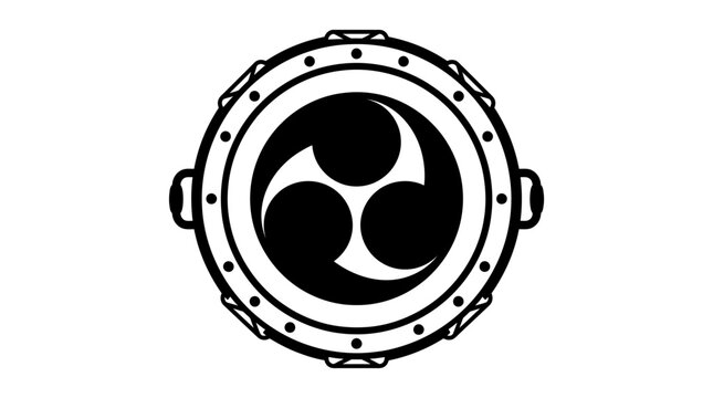 Industrial Port Hole Metal Round Frame.