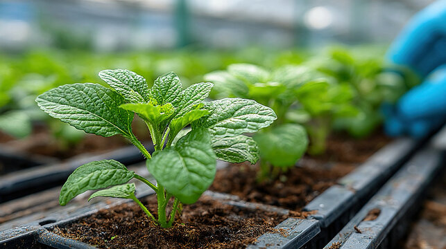 Biotechnological approaches enhance agricultural sustainability by developing crops resilient to climate change pests and disease while reducing chemical inputs and supporting global food security