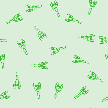 pray robot hand gesture vector glyph seamless pattern pray robot hand gesture sign illustration