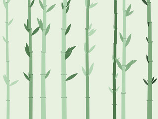Obraz premium Zen Bamboo Leaves Natural Wellness Background