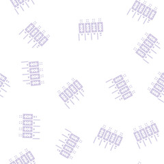 Naklejka premium army ancient rome vector glyph seamless pattern army ancient rome sign illustration