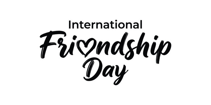 International friendship friendship day celebration day
