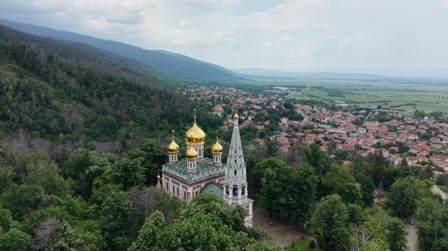 Church of the Nativity of Christ in Shipka Monastery, Bulgaria.