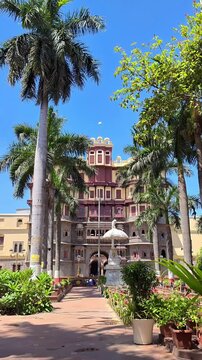 Rajwada Palace, Indore, Madhya Pradesh, India.