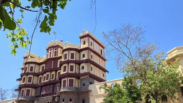 Rajwada Palace, Indore, Madhya Pradesh, India.