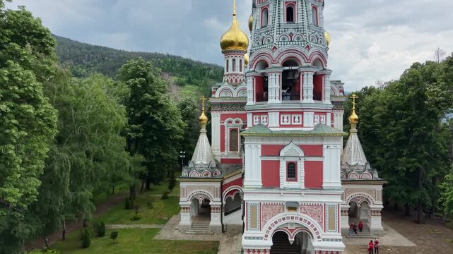Church of the Nativity of Christ in Shipka Monastery, Bulgaria.