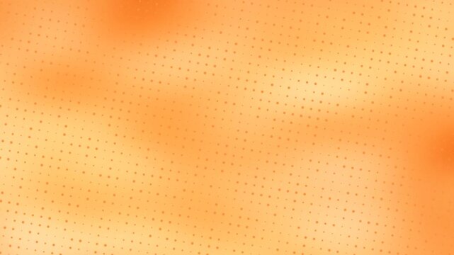 Orange Halftone Dot Pattern Texture Background