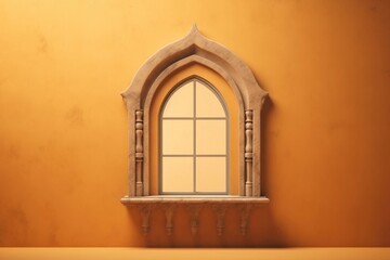 Fototapeta premium Window architecture building wall.