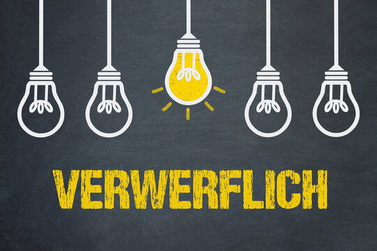 verwerflich