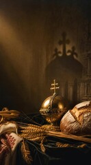 Religious symbols of Hungary, Saint Stephen's Day, holy bread, and golden orb