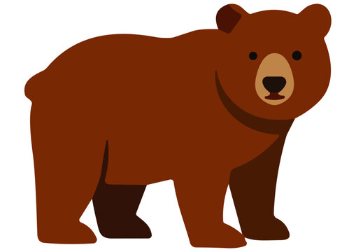 Vector Cartoon Bear