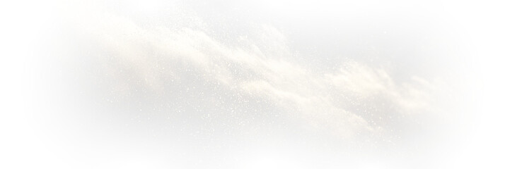 Flying sand cloud with chaotic dust motion transparent PNG © Dimariyss
