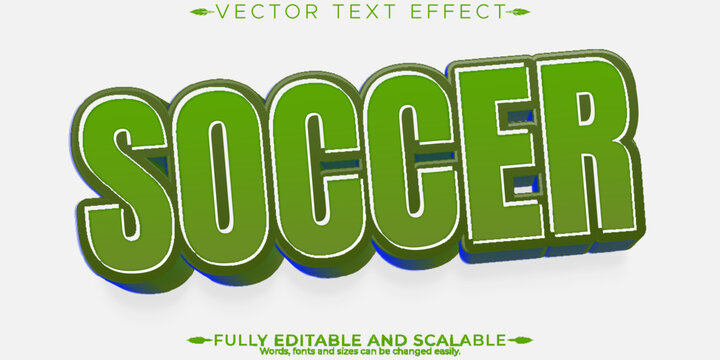 Sport text effect, editable basketball and football text style