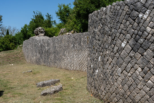 Molise. Sepino Archaeological Park - Altilia-Saepinum Archaeological Area