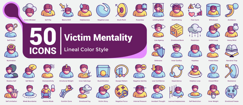 Color Victim Mentality Bundle H50