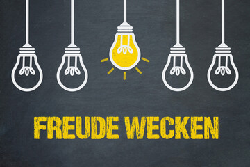 Obraz premium Freude wecken