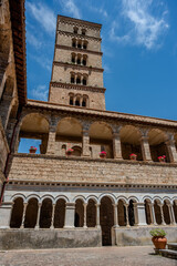 Fototapeta premium Subiaco. The Monastery of Saint Scholastica