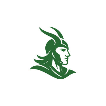 Loki Nordic God Logo