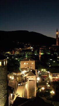 Night Historical Ottoman Architecture 