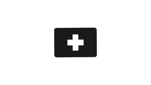 Medical cross icon represents essential healthcare services, emergency first aid support, and professional clinical facilities that prioritize patient well-being and life-saving medical interventions.