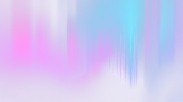 Multicolor gradient refraction with ribbed glass morphism texture