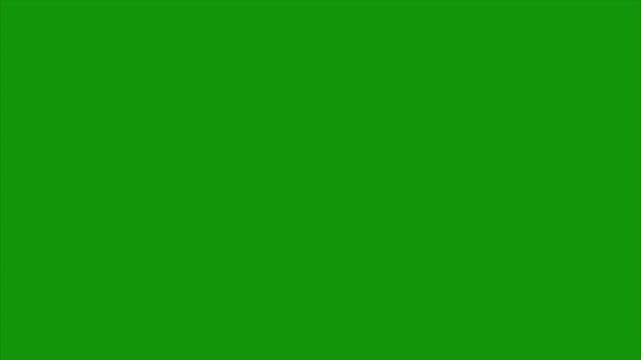Lightning VFX Overlay Green Background