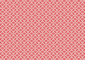 Fototapeta premium seamless red pattern