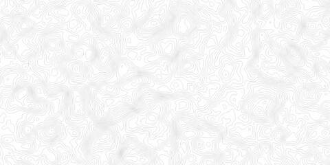 White abstract wave paper spiral area world topography map curved reliefs design. geographic contour map elevation mapping artwork with soft grey lines wallpaper background. © MOHART PARK