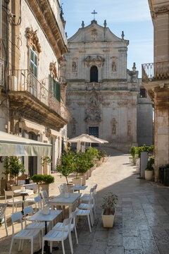 Basilica di San Martino and Piazza Maria Immacolata, Martina Franca, Italy