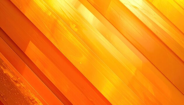 Diagonal orange and yellow stripes with a glossy finish and subtle texture.