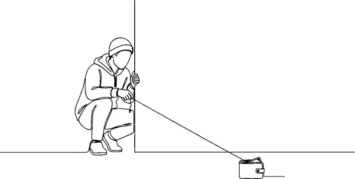 Worker using vacuum cleaner on floor indoors.