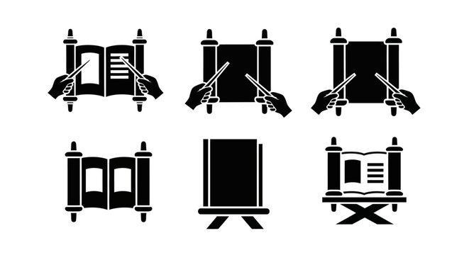 Torah Scroll Icons: Reading, Writing, and Display