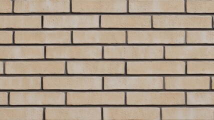 Fototapeta premium Textured brick pattern with varied earthy tones. AI generated