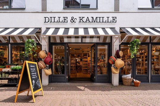 Alkmaar, Netherlands - June 1, 2026: Dille & Kamille store