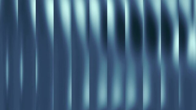 Trendy abstract background featuring a ribbed glass effect in grey gradient tones. Premium grey backdrop with frosted fluted glass texture