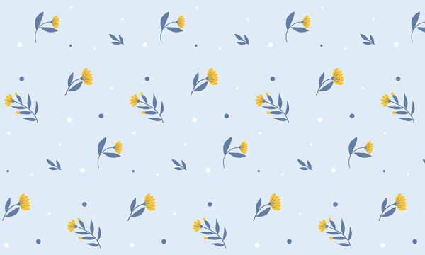 Tiny Bud Floral Pattern