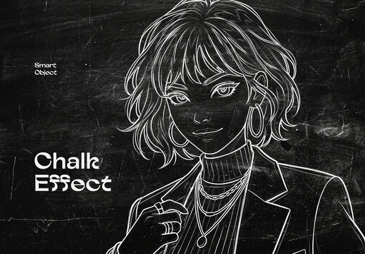Chalk Photo Effect