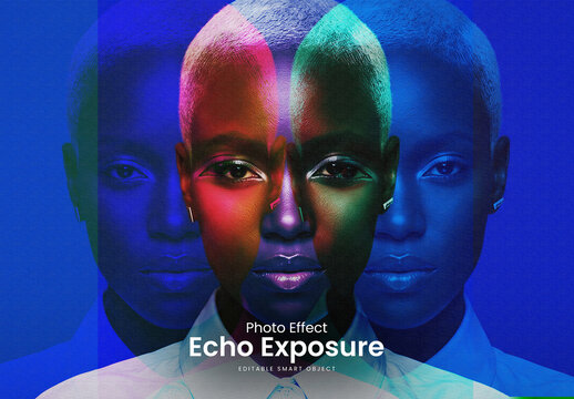 Echo Exposure Photo Effect